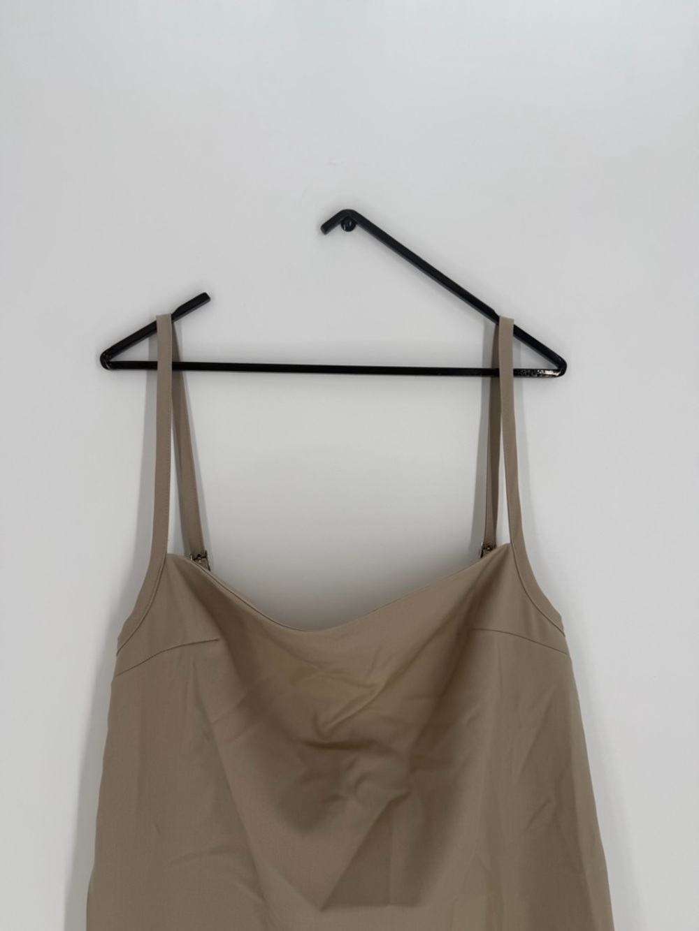 Loulou Studio Blanca Virgin Wool Twill Square Neck Minimalist Mini Dress